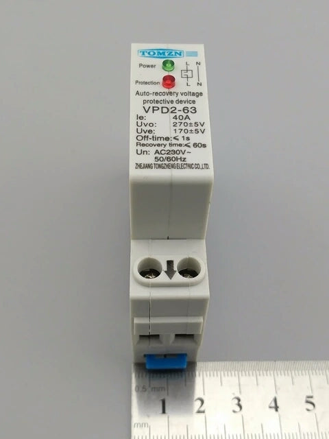 SOBRETENSIONES 0916 DPN 40A/2P PERMANENTE ESTRECHO