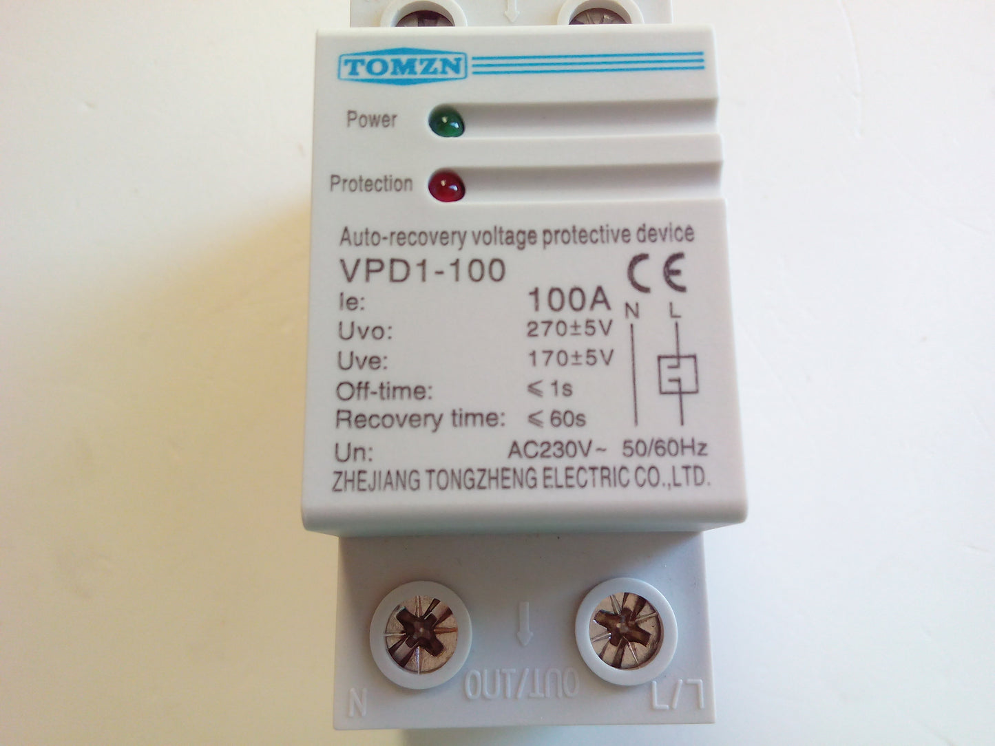 SOBRETENSIONES 0825 100A/2P PERMANENTE