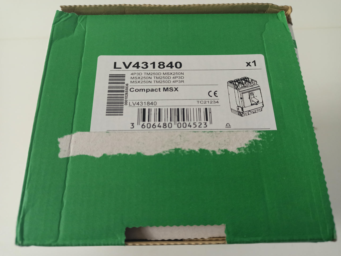 MSX250N 175/250A/4P INTERRUPTOR AUTOMATICO