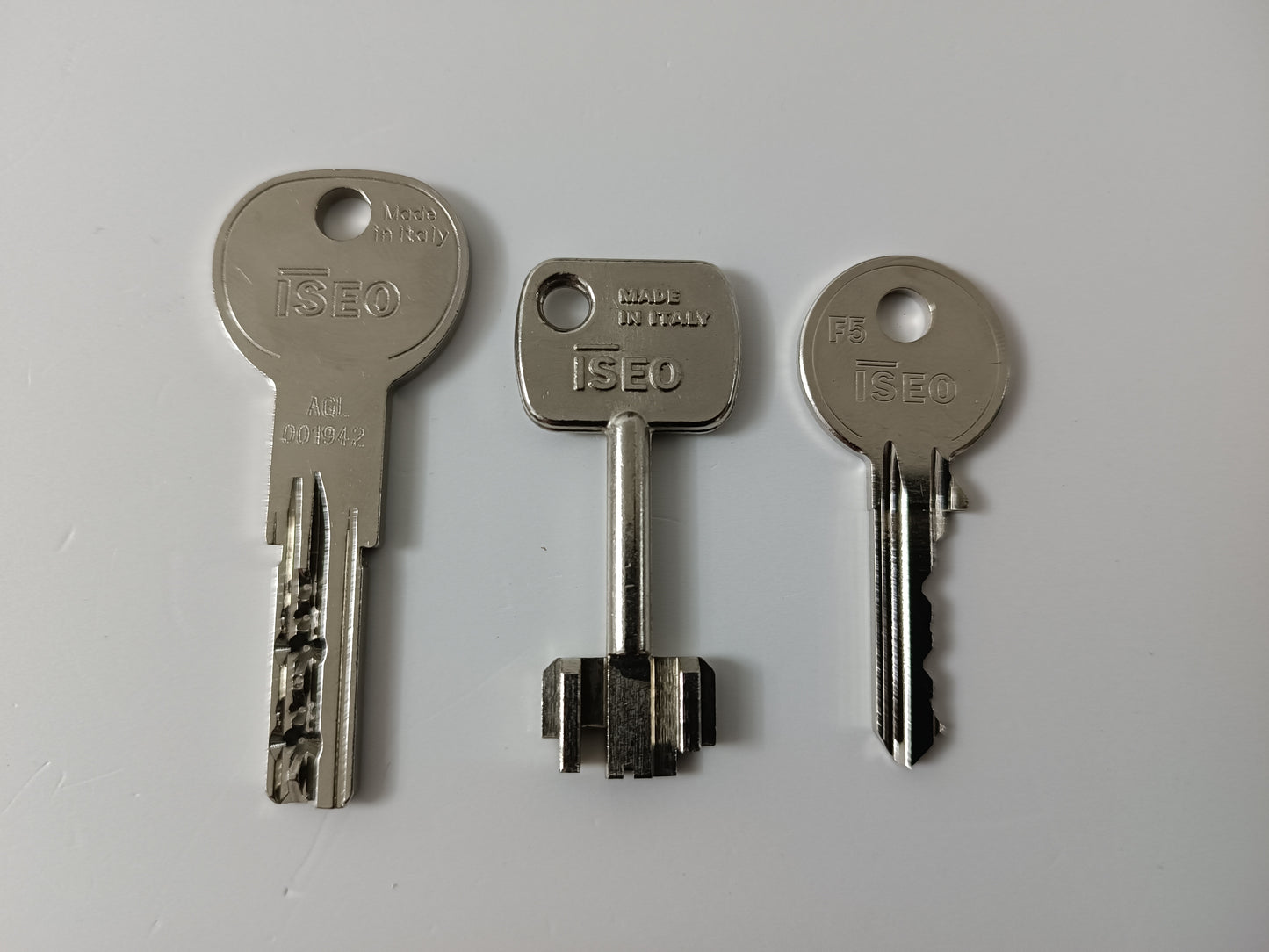 1255 JUEGO 3 LLAVES BUMPING BUMP-KEY ISEO