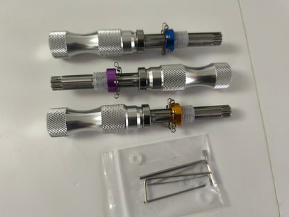 Juego 3 llaves maestras decodificador tubular