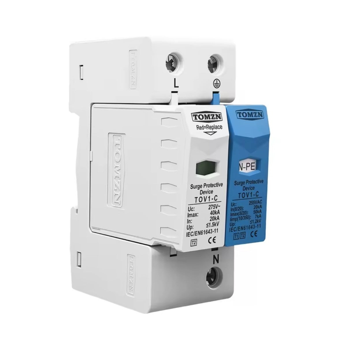 Sobretension 1260 SPD 2p T1/T2 centralizados