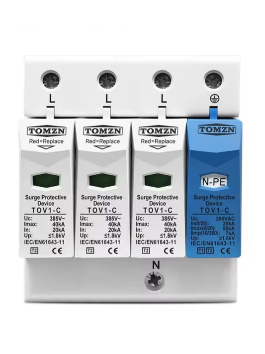 Sobretensión 1259 SPD 4p T1/T2 para centralizados
