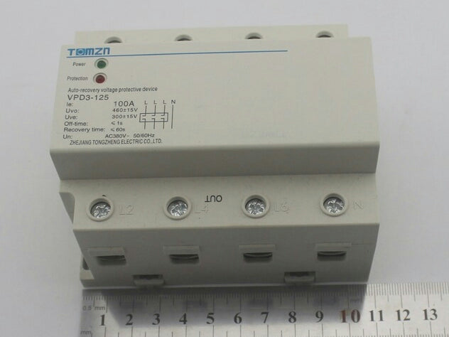 SOBRETENSIONES 0870 100A/4P PERMANENTES AUTOREARMABLE