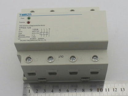 SOBRETENSIONES 0870 100A/4P PERMANENTES AUTOREARMABLE