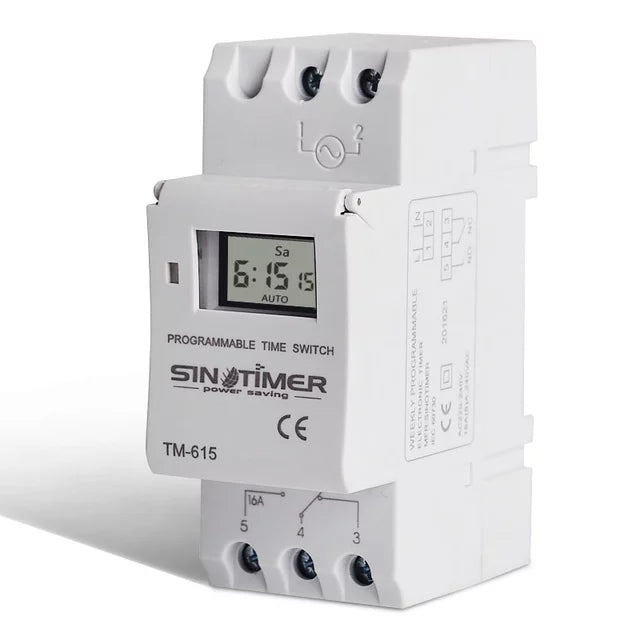 RELOJ 0470 PROGRAMADOR HORARIO DIGITAL 16A/3500w