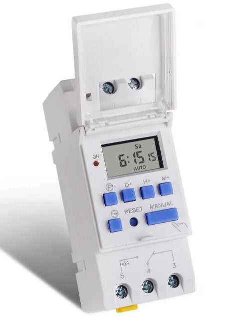 RELOJ 0470 PROGRAMADOR HORARIO DIGITAL 16A/3500w