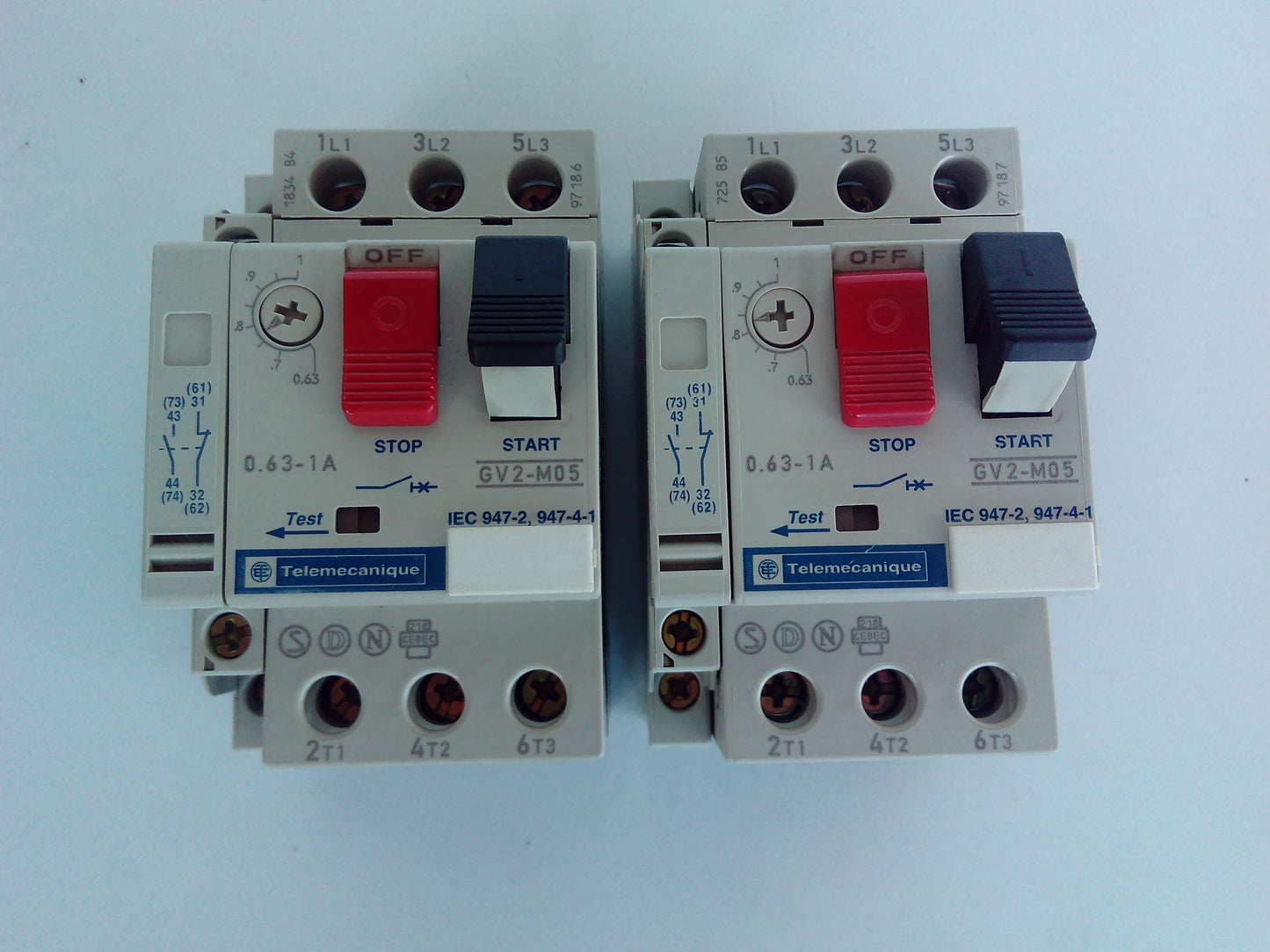 GUARDAMOTOR 0461 0,63-1A + AUX TELEMECANIQUE