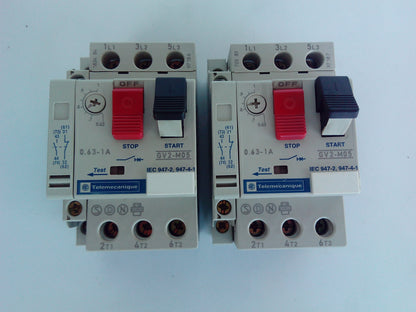 GUARDAMOTOR 0461 0,63-1A + AUX TELEMECANIQUE