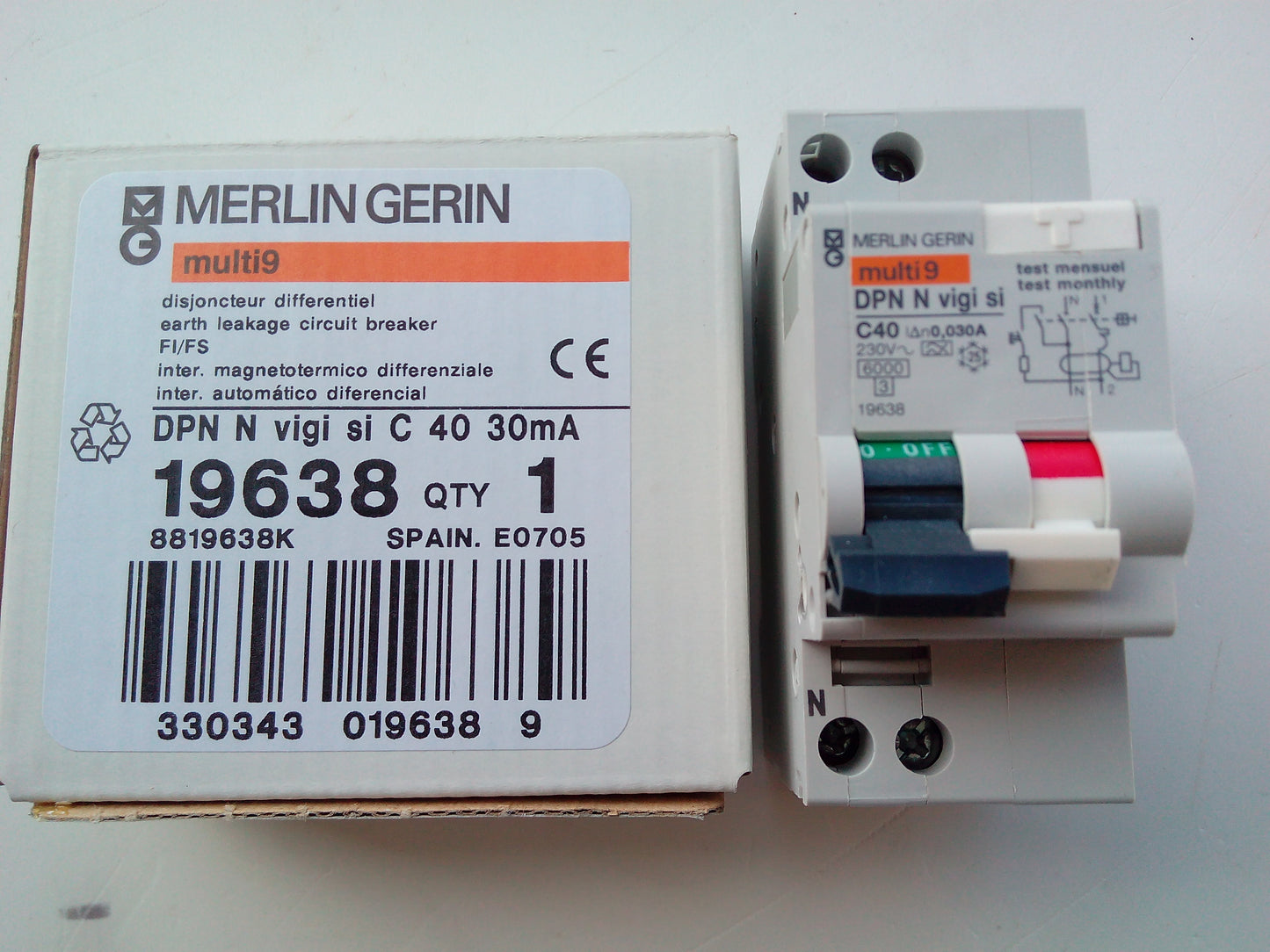DPN VIGI C40A/30MA SI SUPERINMUNIZADO 19638 MERLIN GERIN