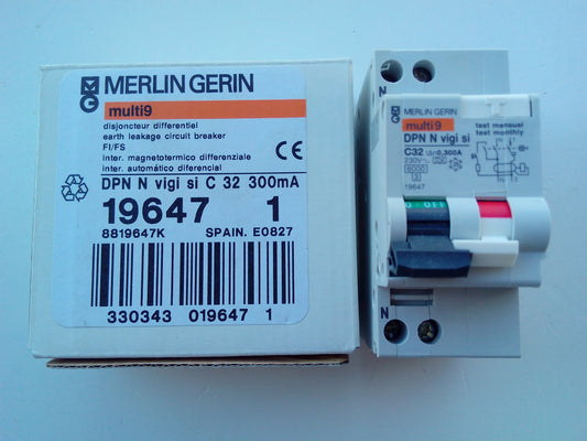 DPN N VIGI C32A/300MA SI SUPERINMUNIZADO 19647 MERLIN GERIN