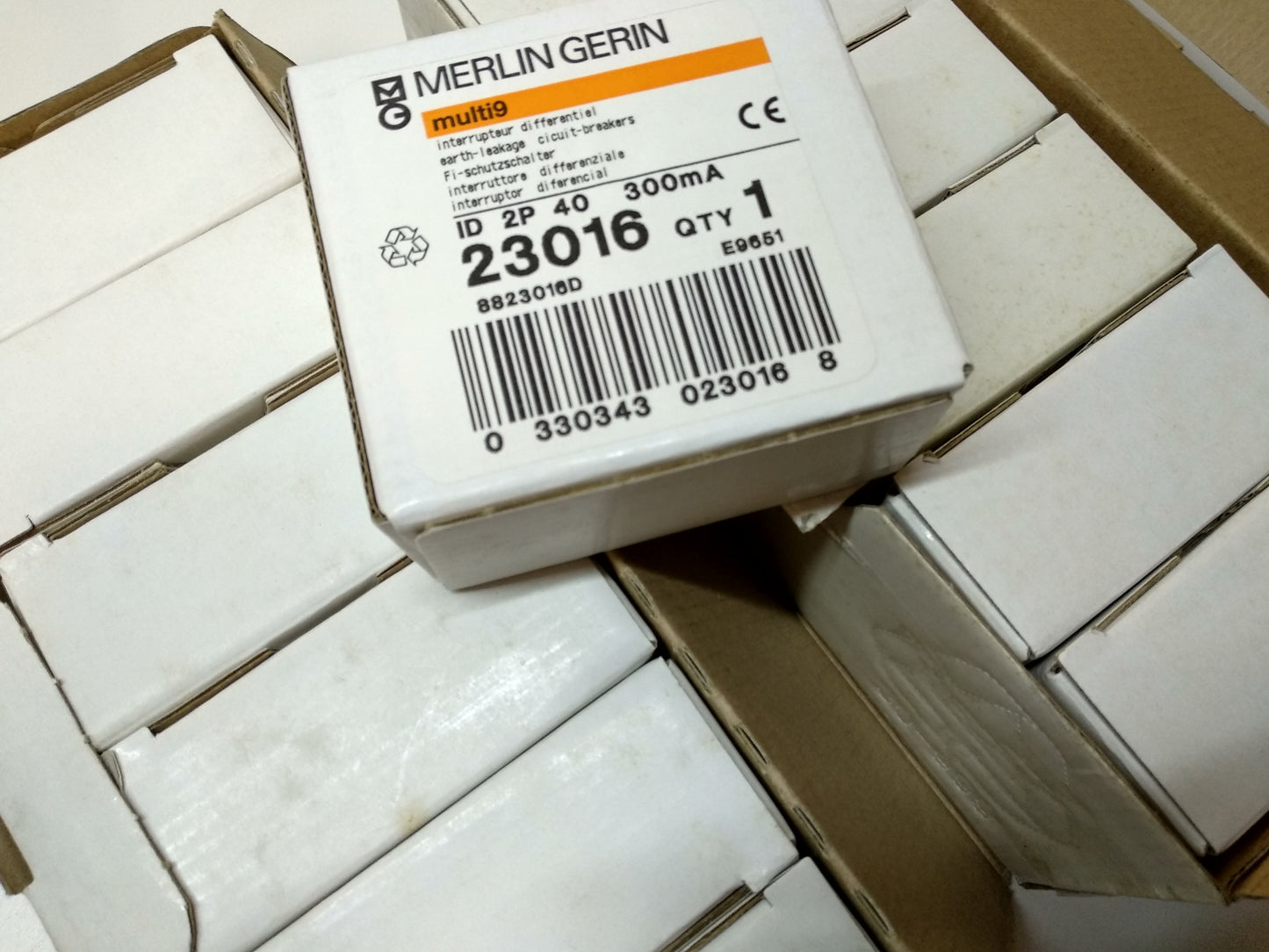 DIFERENCIAL 40A/300MA/0,3A/2P 23016 MERLIN GERIN