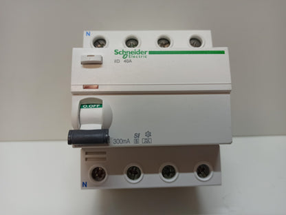 DIFERENCIAL SI 40A/4P/300MA SUPERINMUNIZADO A9R35440 SCHNEIDER