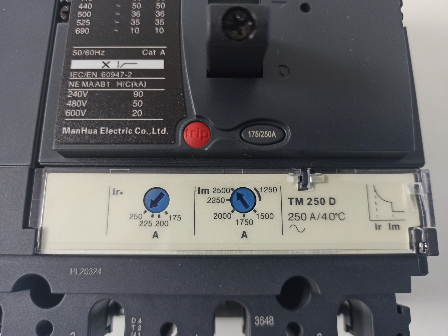 MSX250N 175/250A/4P INTERRUPTOR AUTOMATICO